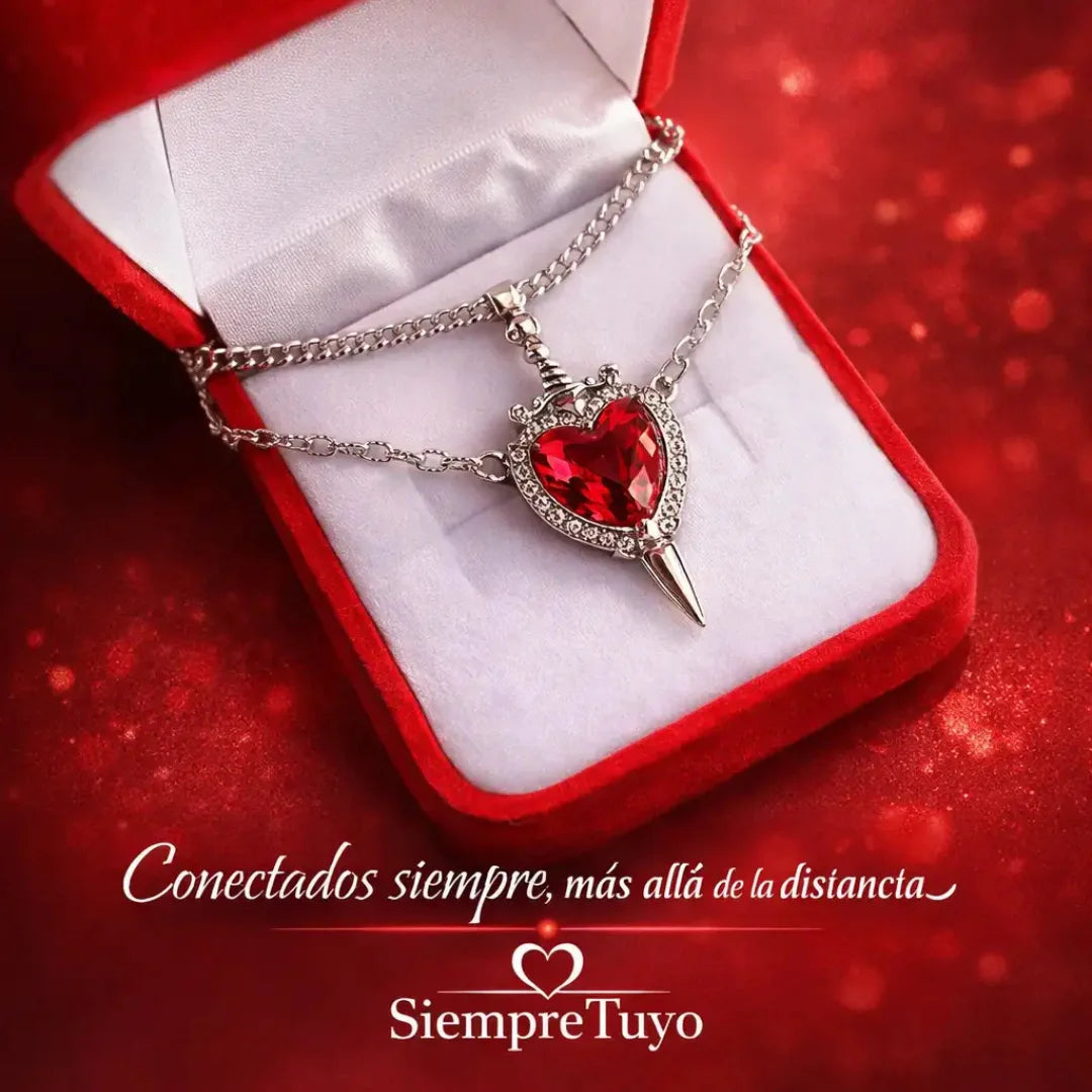 Collar Corazón & Espada™ Para Regalar